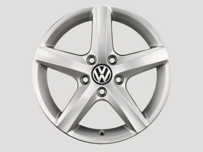 2013 Volkswagen Jetta 16 inch Alloy Wheel - Aspen 5K0-071-496-8Z8