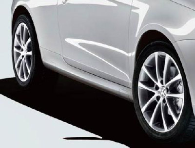 2010 Volkswagen Eos Eos Painted Side Skirts