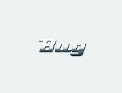 2014 Volkswagen Beetle Decklid Nickname Inscription - Bug 5C0-071-801-B