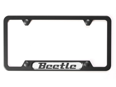 2015 Volkswagen Beetle License plate frame - Beetle Black 5C0-071-801-K