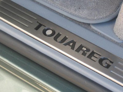 2005 Volkswagen Touareg Stainless Steel Sill Plates