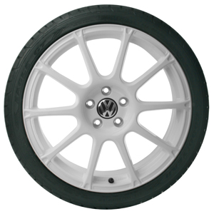 2011 Volkswagen CC 19 inch `Motorsport` White Wheel 1K8-071-499-A-Y9C