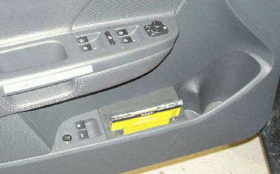 2009 Volkswagen Jetta CD Stowage compartment - door 1K0-868-481-9B9