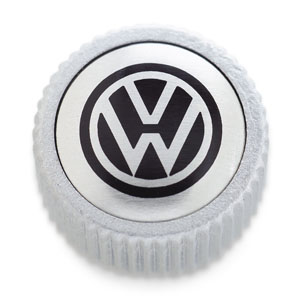 2012 Volkswagen Routan VW Valve Stem Caps - Black ZVW-355-005-A