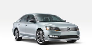 2014 Volkswagen Passat Front Spoiler (Pre-Painted)