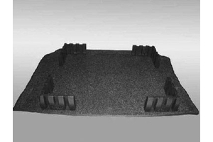 2006 Volkswagen Jetta Heavy Duty Trunk Liner with Ca 1KM-061-166-H-469