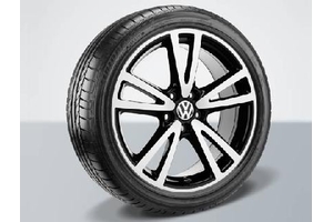 2011 Volkswagen Golf 18 inch Alloy Wheel - Vision Black 1K5-071-498-041