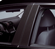 2010 Volkswagen Jetta B Pillar trim - Carbon Fiber 1K9-071-350-A