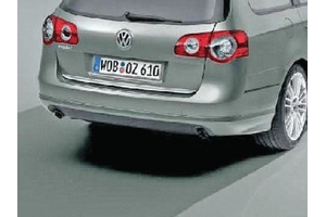 2007 Volkswagen Passat Rear valance - Exhaust exit o 3C9-071-610-B-GRU