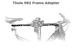 2010 Volkswagen Touareg Bike Rack Attachment for trailer h 7B0-071-271
