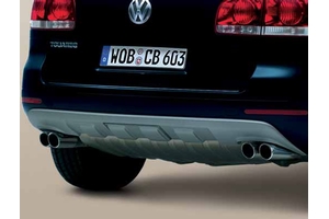 2010 Volkswagen Touareg Exhaust Tips - dual round - set of 7L0-071-910