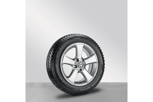 2015 Volkswagen Eos Alloy Wheel, 16 inch Sima Winter 3C1-071-496-B-8Z8