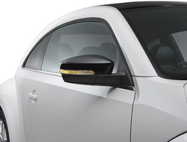 2014 Volkswagen Beetle Black Mirror Caps - Black 5C0-072-530-041