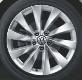 2011 Volkswagen CC 18 inch Alloy Wheel - Interlagos  3C8-601-025-D-88Z